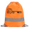 Hi-Vis Stafford Drawstring Tote Backpack Thumbnail