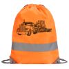 Hi-Vis Stafford Drawstring Tote Backpack Thumbnail