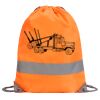 Hi-Vis Stafford Drawstring Tote Backpack Thumbnail
