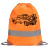 Hi-Vis Stafford Drawstring Tote Backpack Thumbnail