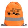 Hi-Vis Stafford Drawstring Tote Backpack Thumbnail