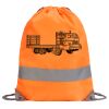 Hi-Vis Stafford Drawstring Tote Backpack Thumbnail
