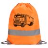 Hi-Vis Stafford Drawstring Tote Backpack Thumbnail