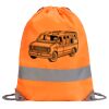 Hi-Vis Stafford Drawstring Tote Backpack Thumbnail