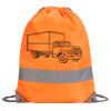 Hi-Vis Stafford Drawstring Tote Backpack Thumbnail
