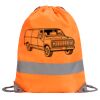Hi-Vis Stafford Drawstring Tote Backpack Thumbnail