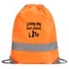Hi-Vis Stafford Drawstring Tote Backpack Thumbnail
