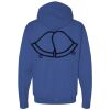 Authentic zipped hooded sweat Thumbnail